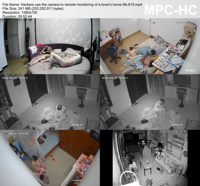 Hackers use the camera to remote monitoring of a lover's home life.610